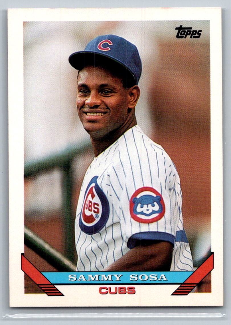 1993 Topps Sammy Sosa Chicago Cubs #156 | eBay
