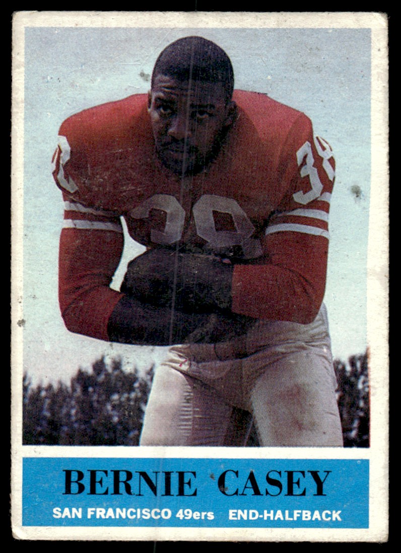 1964 Philadelphia Bernie Casey San Francisco 49ers #156 | eBay