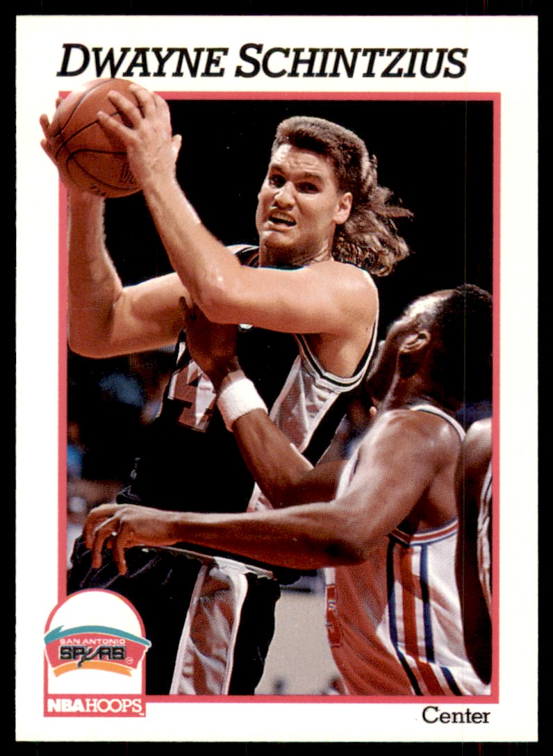 1991-92 Hoops Dwayne Schintzius #195 on Kronozio