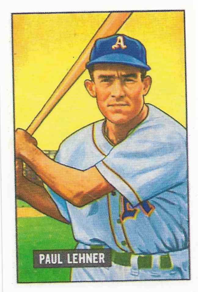 1986 C.C.C. 1951 Bowman Reprint Paul Lehner #8