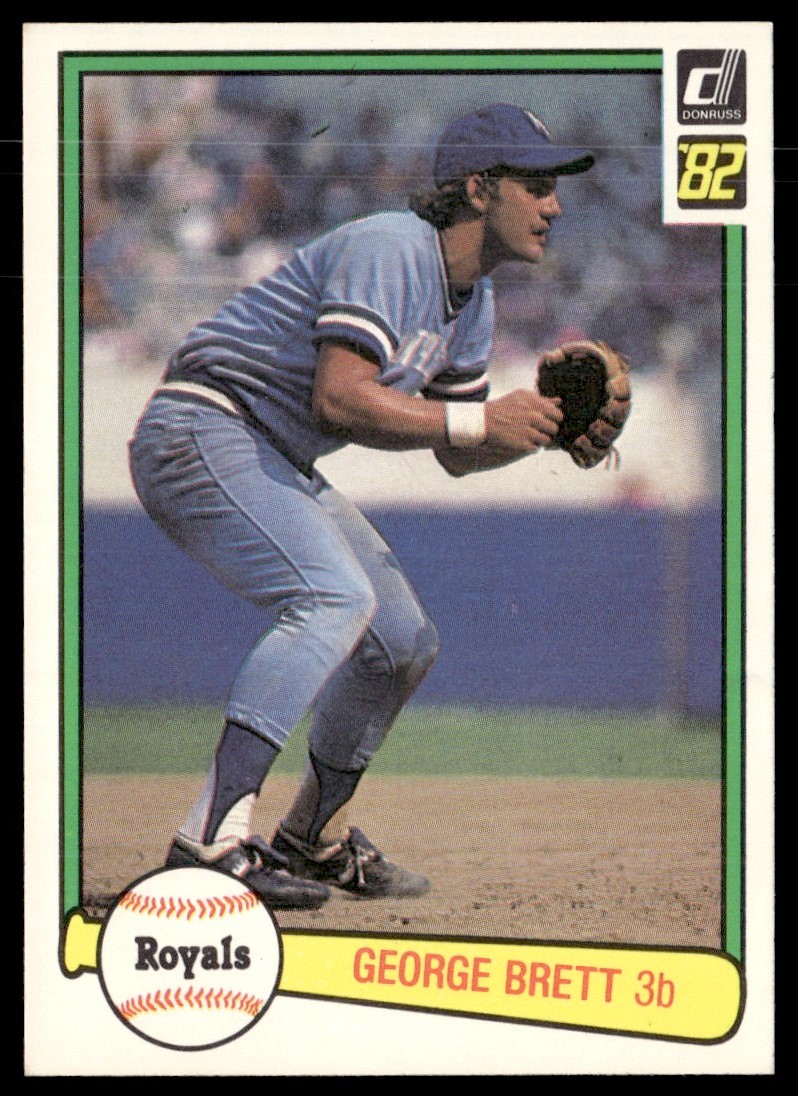 1982 Donruss George Brett #34