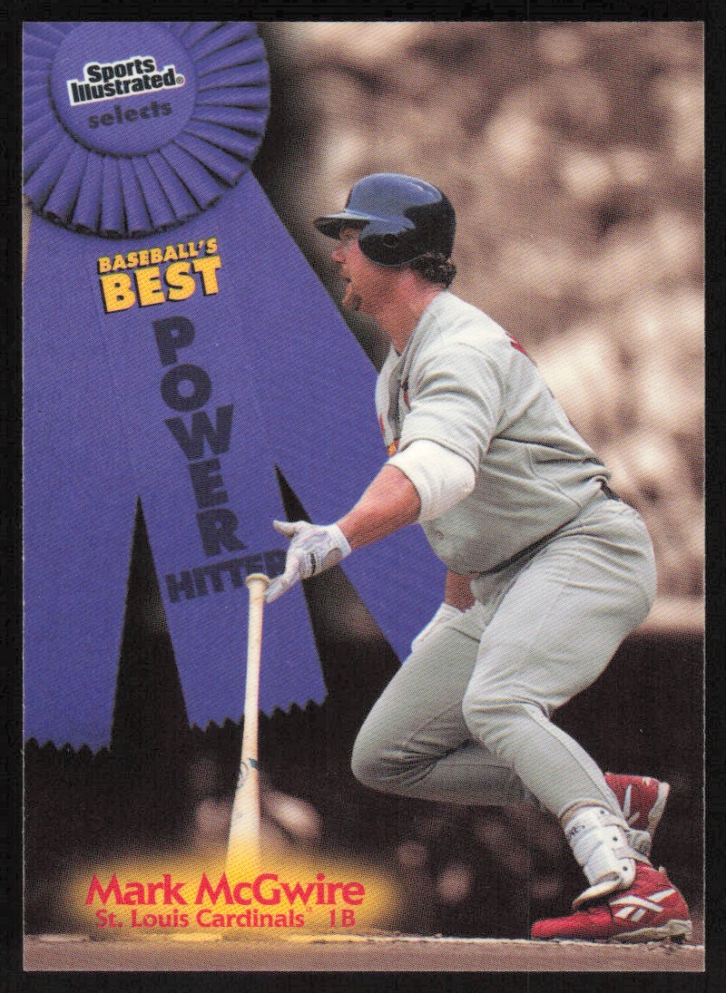 1998 Sports Illustrated Baseball's Best Mark McGwire #132 St