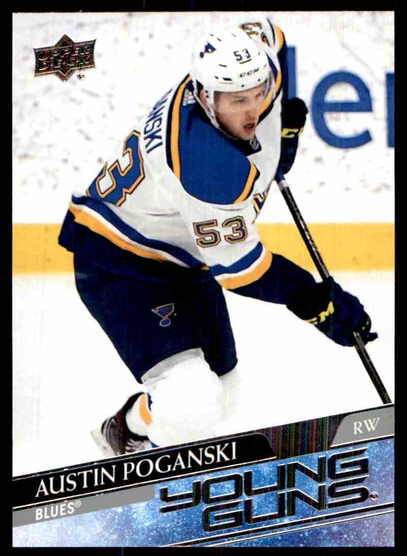 2020-21 Upper Deck Austin Poganski #460 card front image