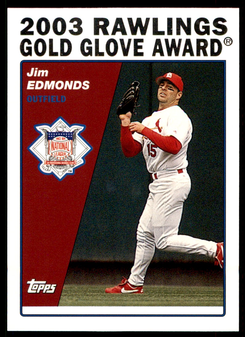 2004 TOPPS #713 JIM EDMONDS ST. LOUIS CARDINALS | eBay