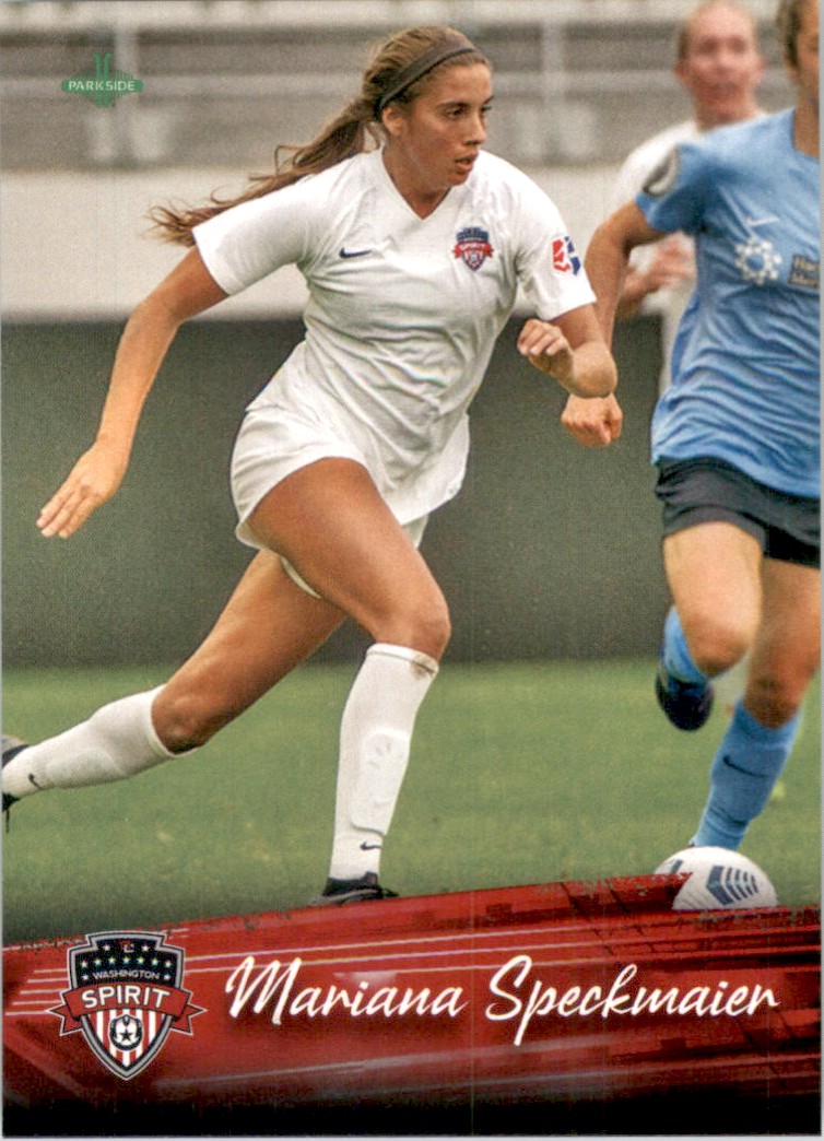 2021 Parkside NWSL Premier Edition Mariana Speckmaier #156 card front image
