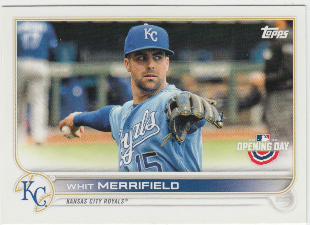 2022 Topps Opening Day Kansas City Royals Baseball Cards Team Set