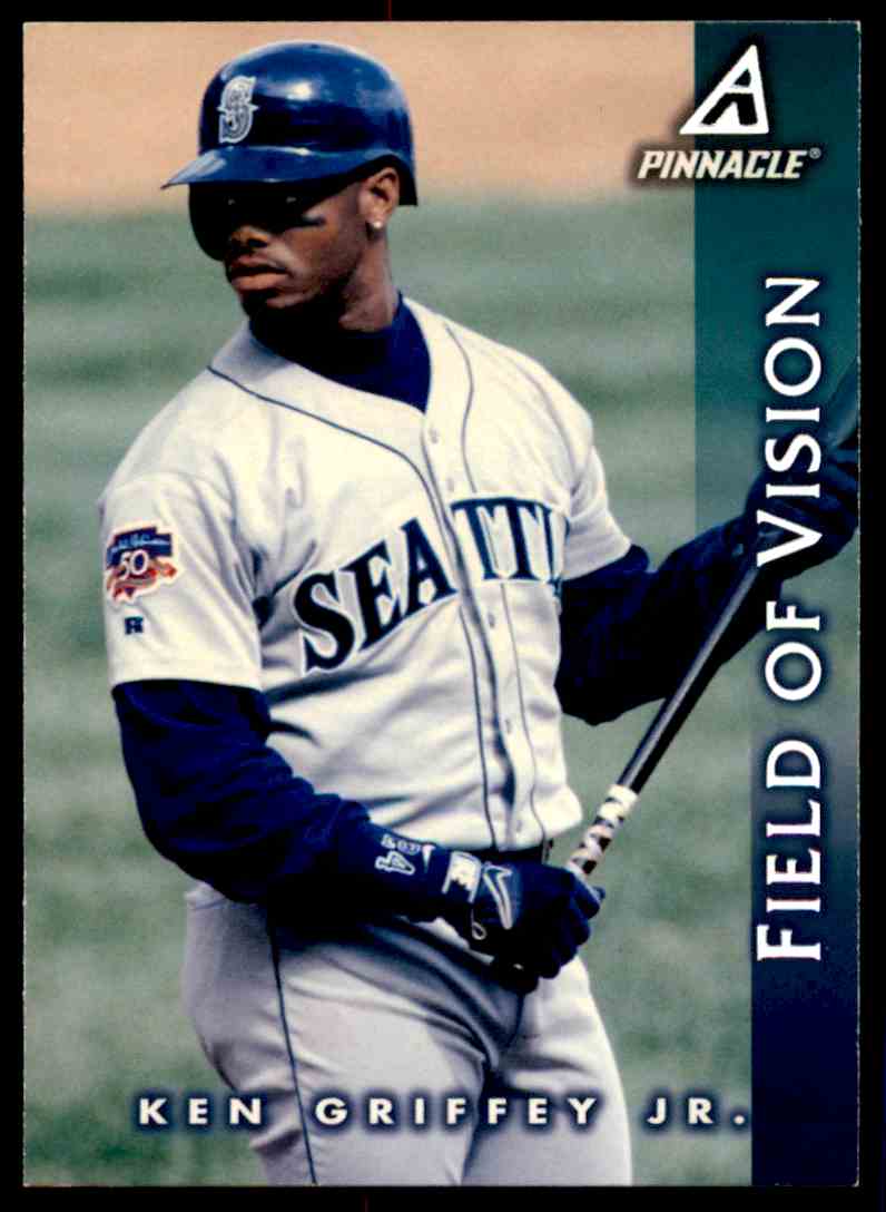 ヴィンテージポスター　1997 Ken Griffey Jr 1997 Pinnacle Field Of Vision Ken Griffey JR Mariners #187 10=Fs