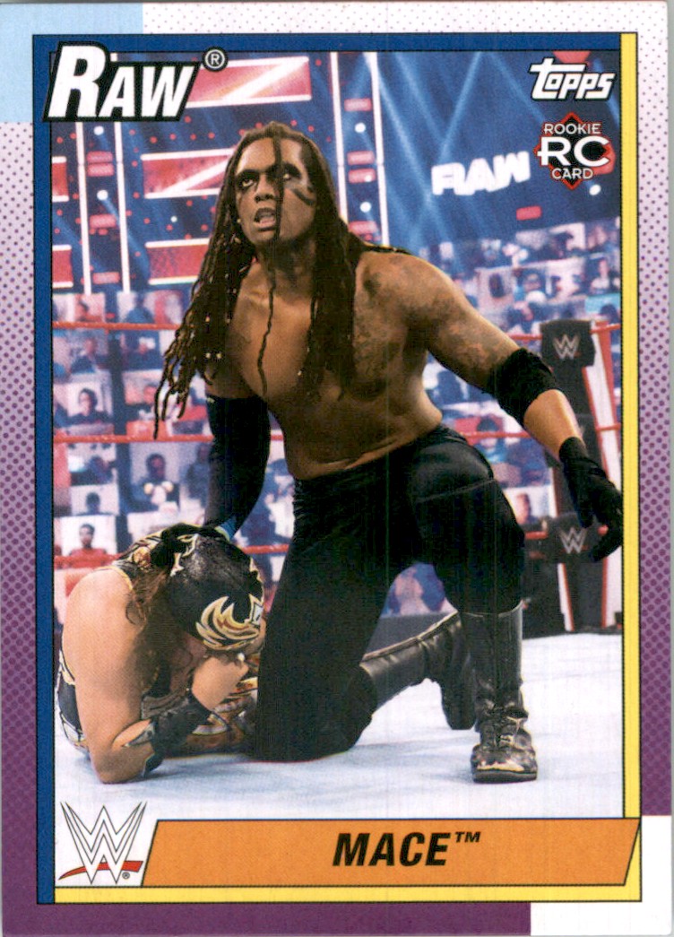 2021 Topps Heritage WWE MACE #25 card front image