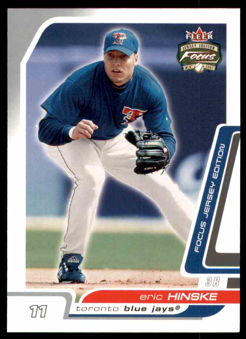 2003 Fleer Focus Je Eric Hinske #105 on Kronozio