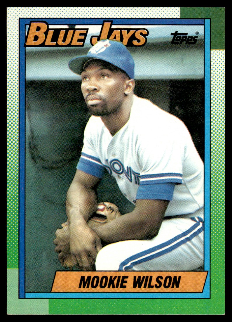 海外野球カード 1990 Topps #182 Mookie Wilson Toronto Blue Jays | eBay