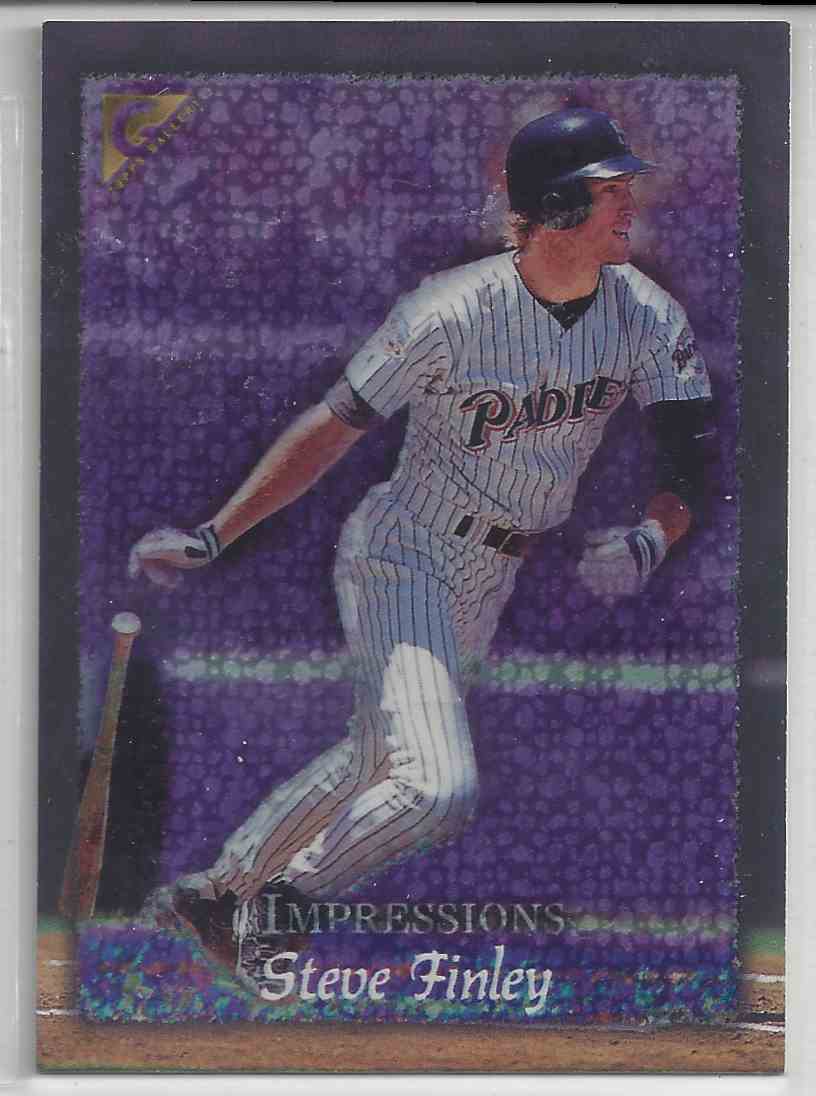 1998 Topps Gallerry Impressions Steve Finley #139 card front image