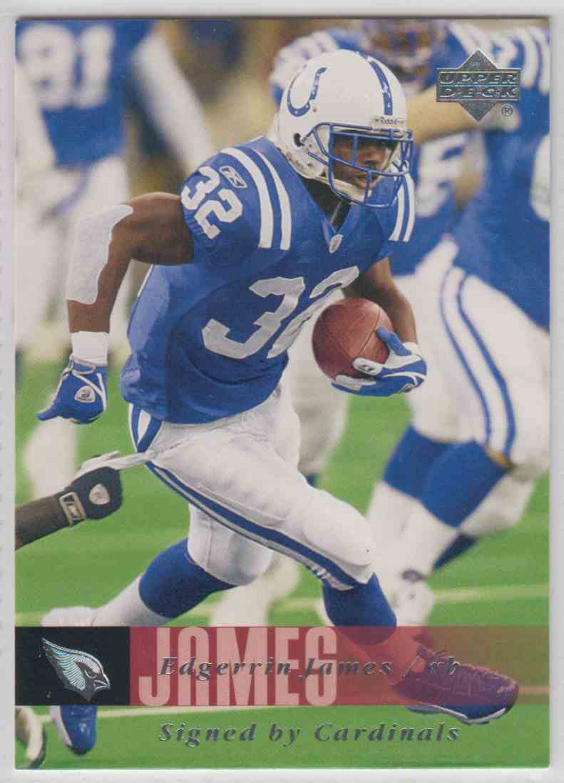 2006 Upper Deck Edgerrin James #6 on Kronozio