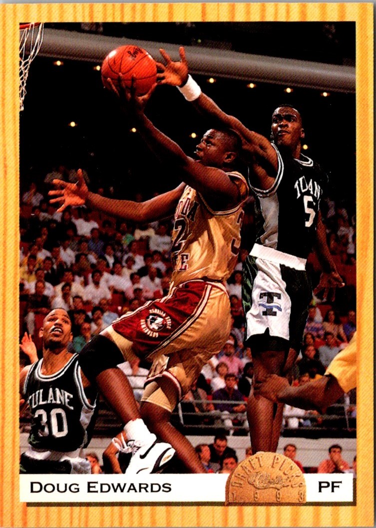 1993-94 Classic Draft Picks Doug Edwards #30