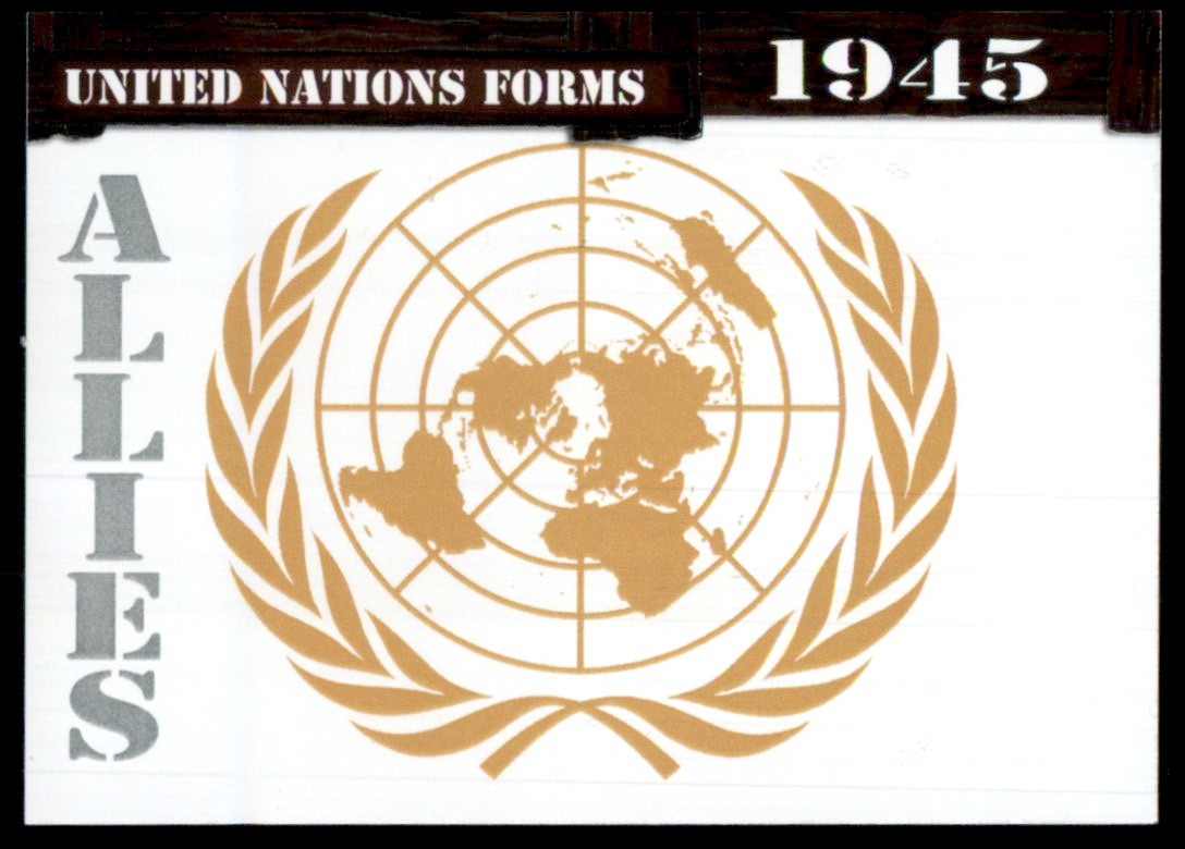 2021 Historic Autographs 1945 The End of the War Radiant Allies United ...