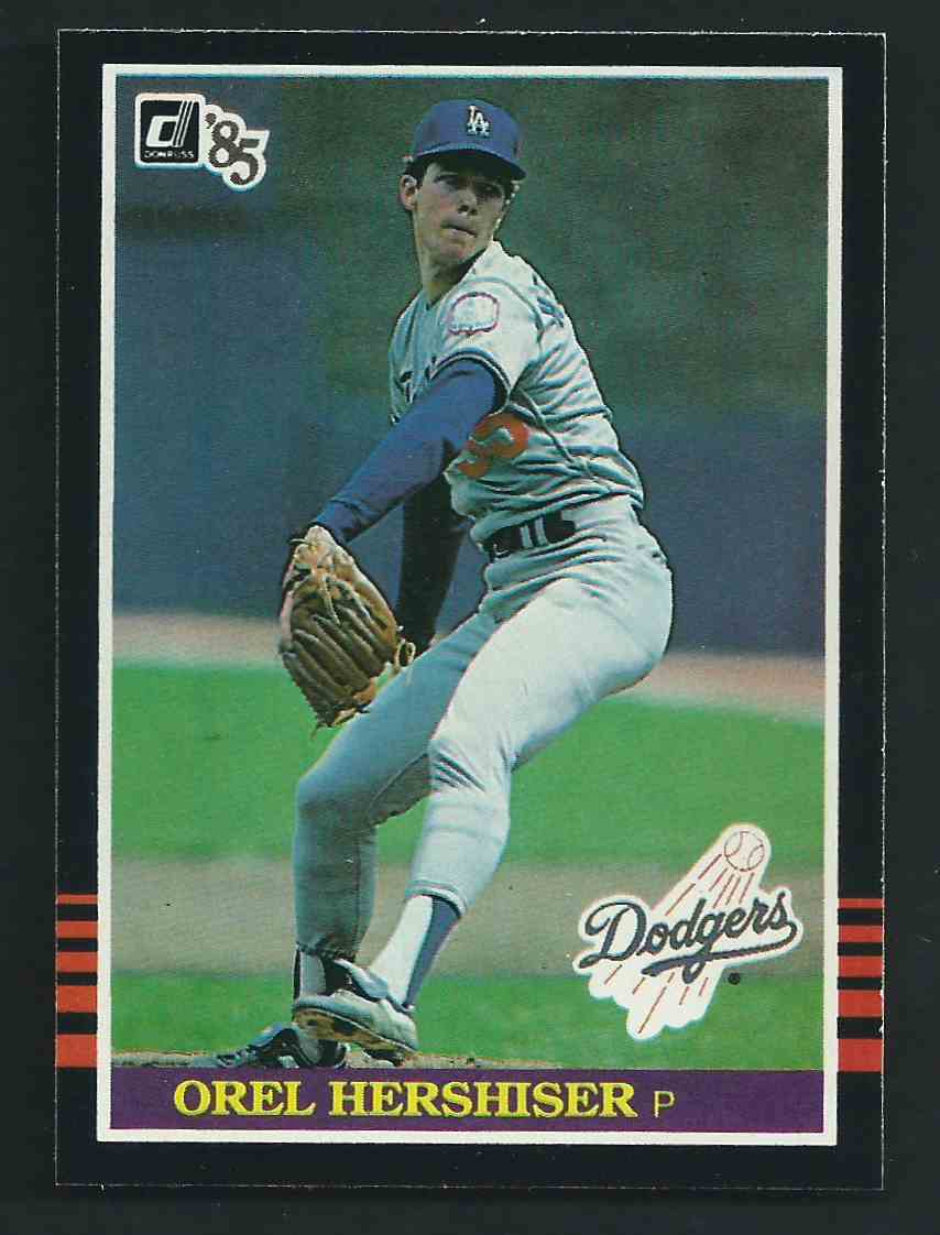 Resultado de imagem para orel hershiser 1985