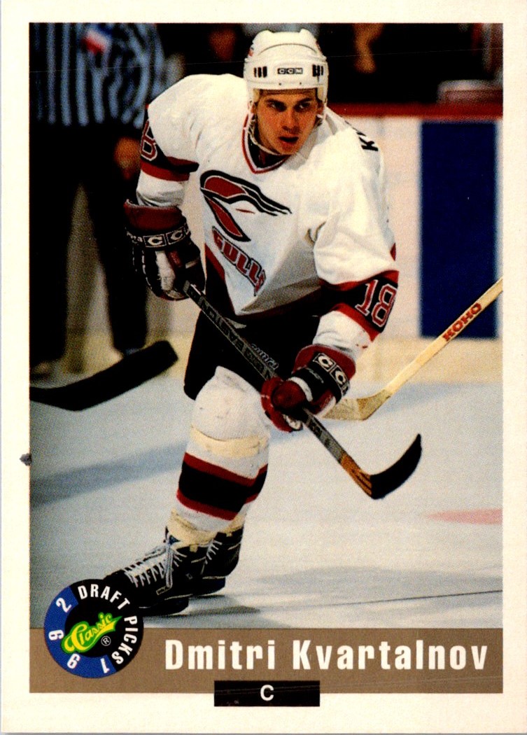1992-93 Classic Draft Picks Dmitri Kvartalnov #120