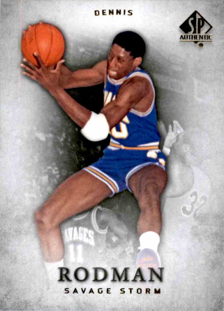 2012-13 SP Authentic Upper Deck Dennis Rodman #9 on Kronozio