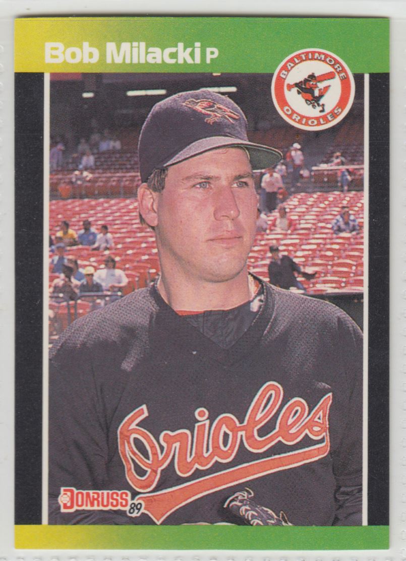 1989 Donruss Baseball's Best Bob Milacki #254 card front image