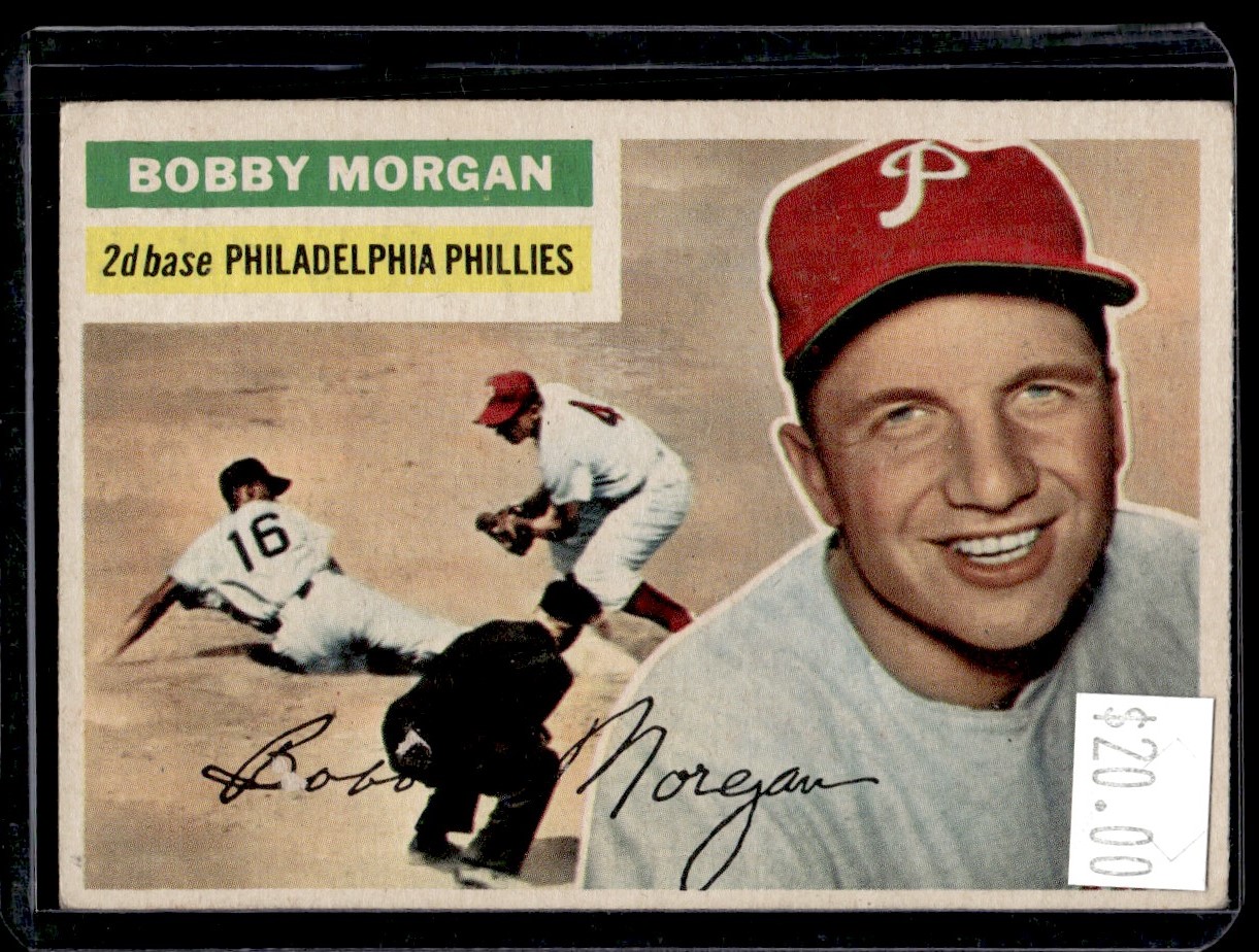 1956 Topps Booby Morgan #337 card front image