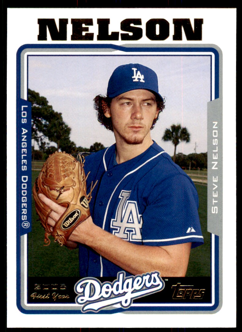 2005 TOPPS STEVE NELSON LOS ANGELES DODGERS #UH263 | eBay