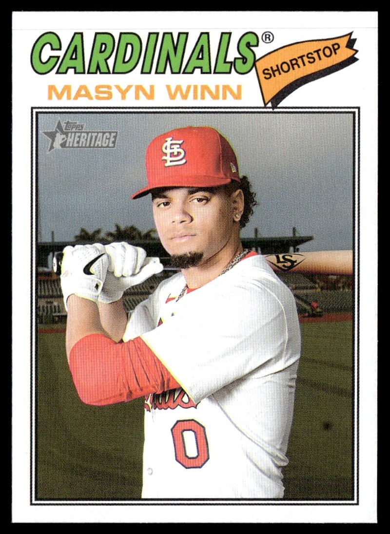 2026 Topps Heritage Base Masyn Winn St. Louis Cardinals #358 | eBay