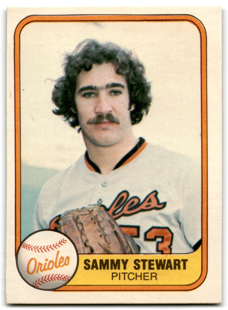 1981 Fleer Sammy Stewart #181