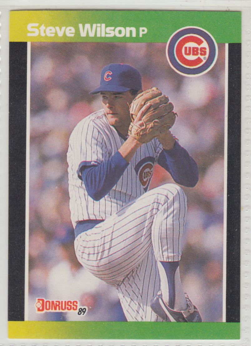 1989 Donruss Baseball's Best Steve Wilson #250 card front image