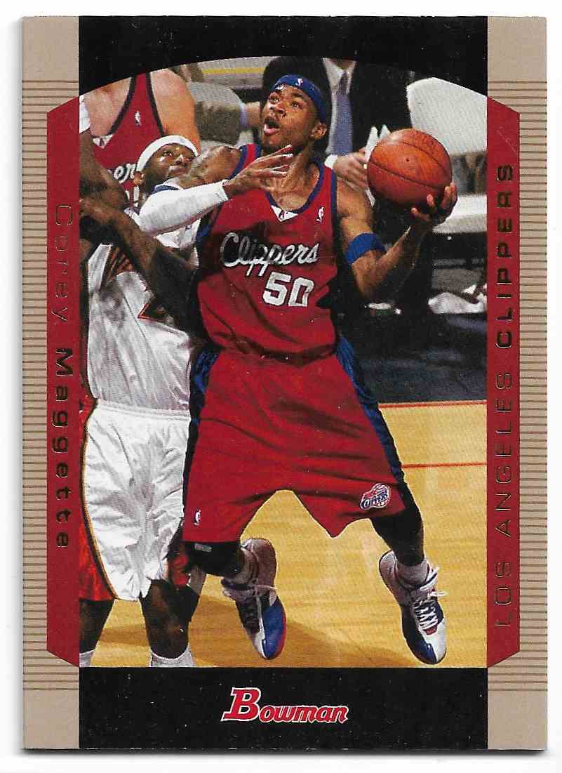 2004-05 Bowman Draft Picks & Prospects Corey Maggette #29