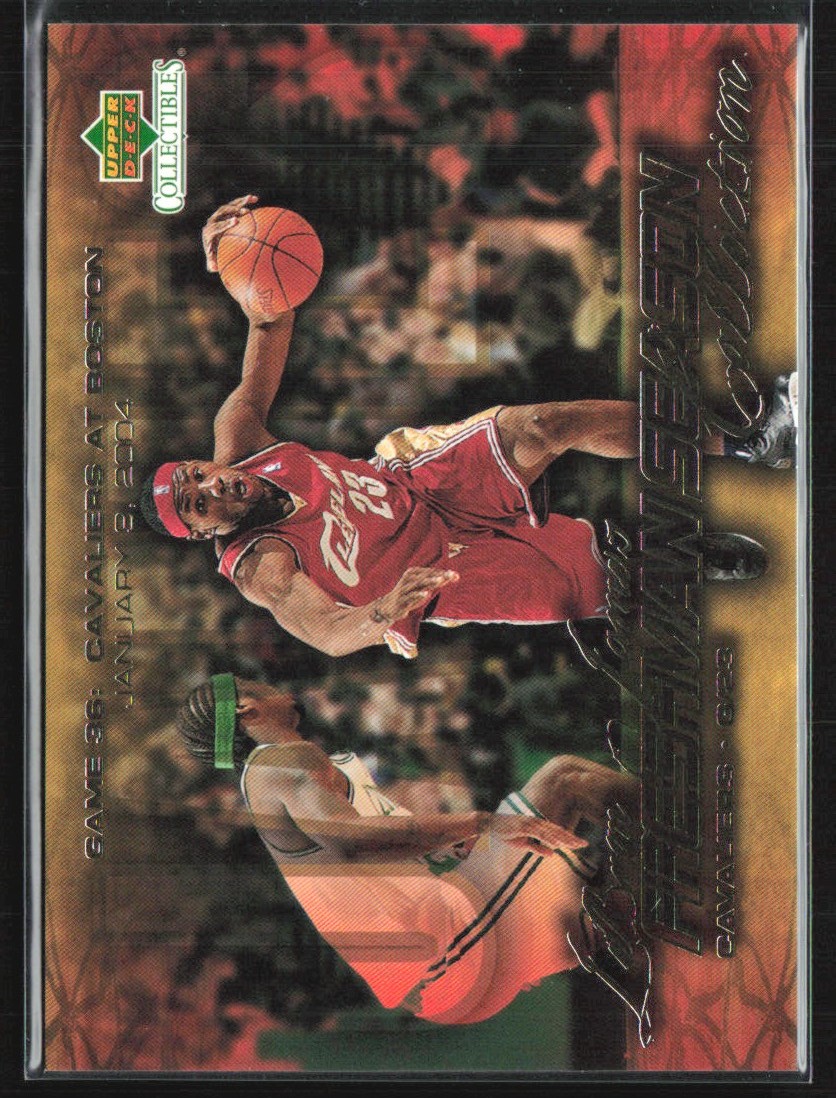 LeBron James 2003-04 Upper Deck Freshman Season Collection RC #38