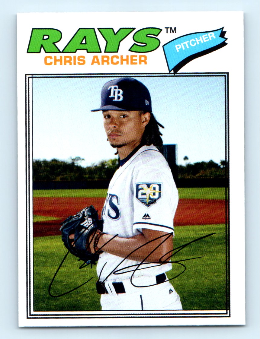 2018 Topps Archives Chris Archer Tampa Bay Rays #132 | eBay