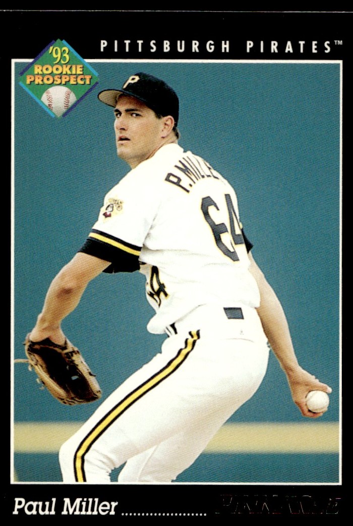 1993 Pinnacle Paul Miller Pittsburgh Pirates #258 | eBay