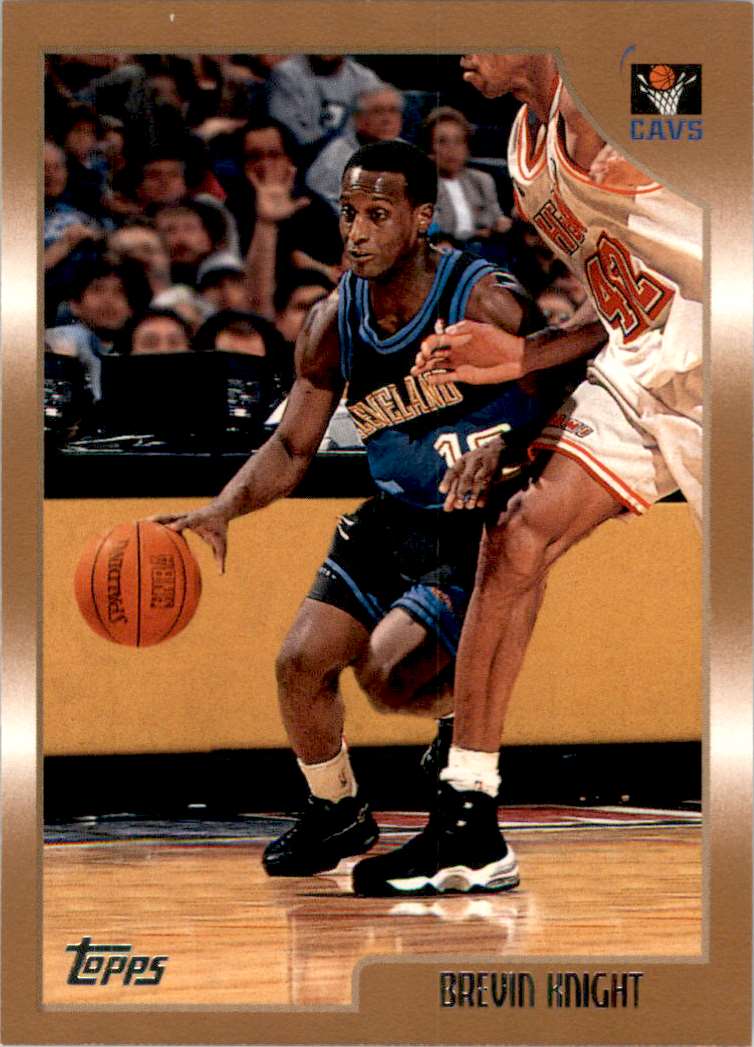 1998-99 Topps Brevin Knight #85 card front image