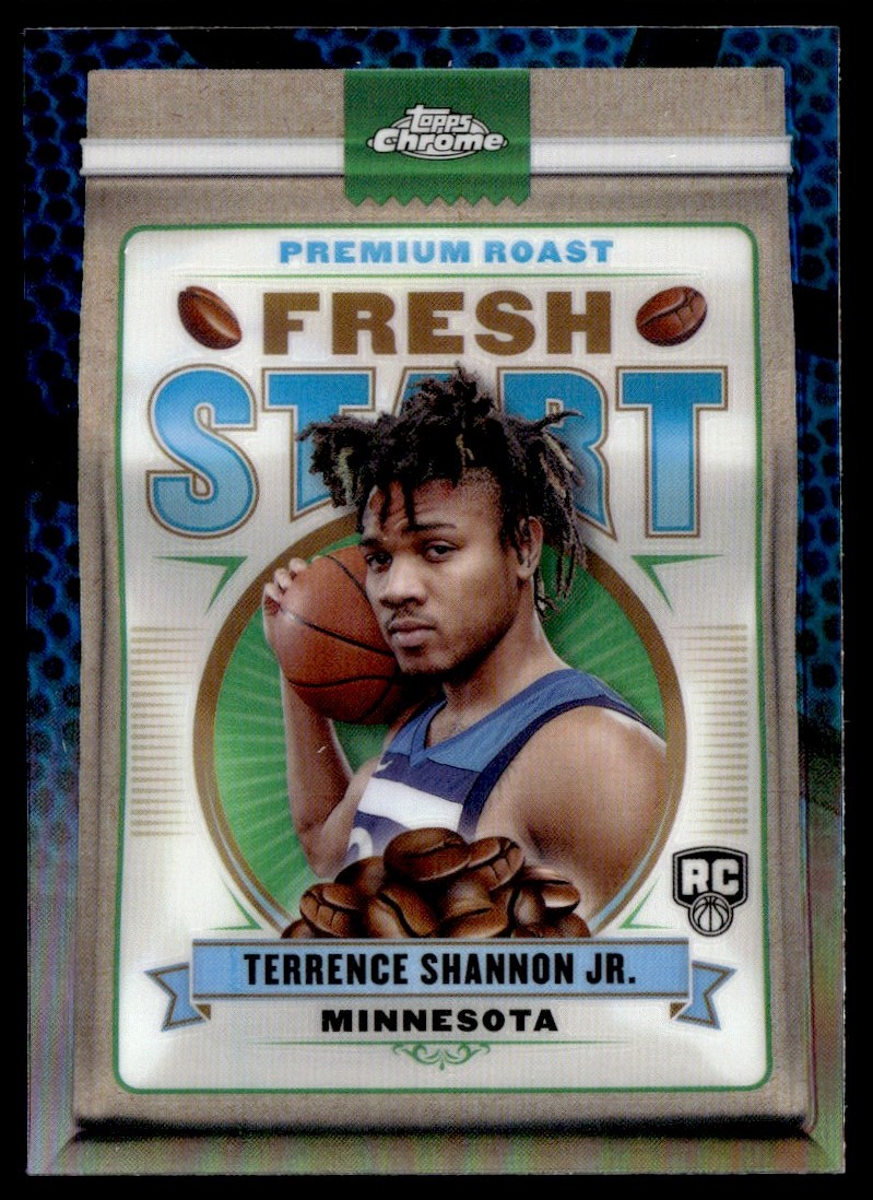 2024-25 Topps Chrome Fresh Start Blue Basketball Terrence Shannon