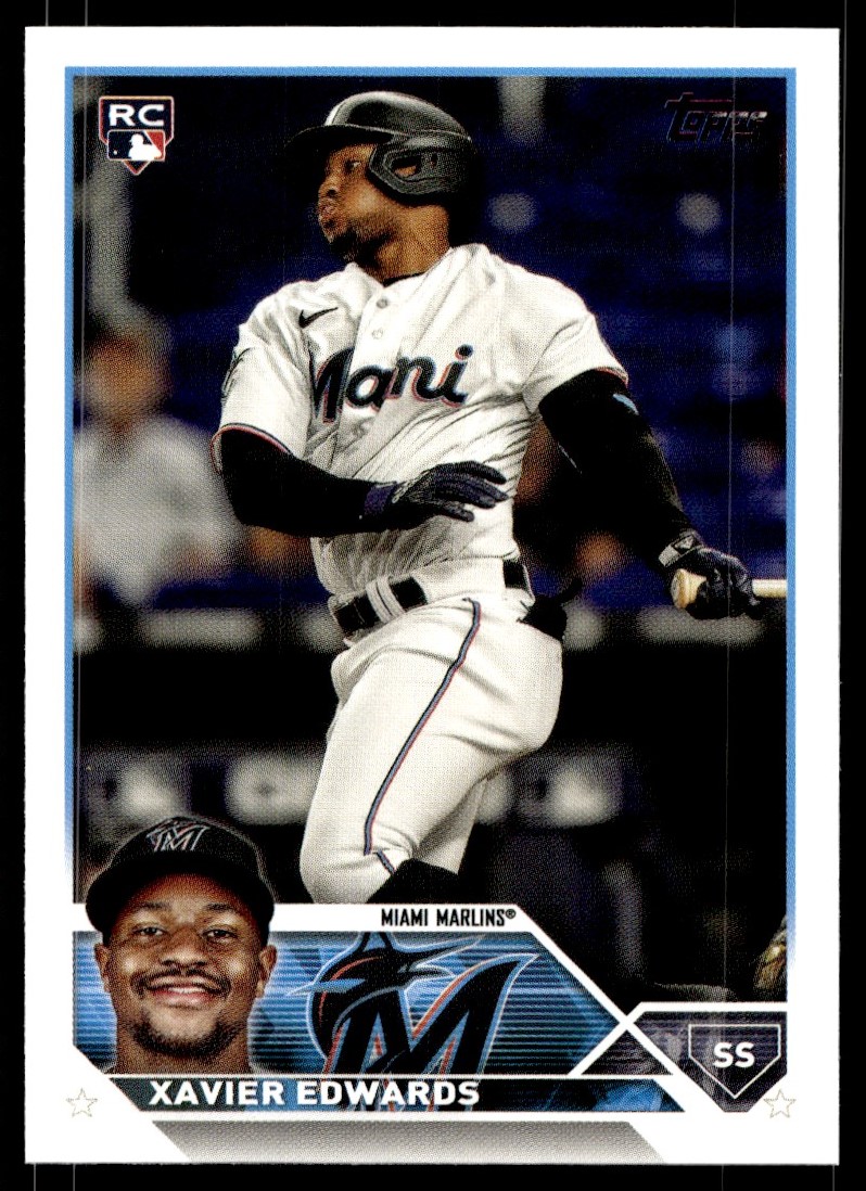 2023 Topps Update Xavier Edwards #US296
