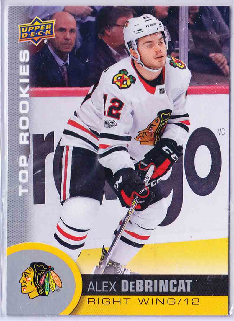 2017-18 Upper Deck Top Rookie Alex DeBrincat #TR-4 on Kronozio