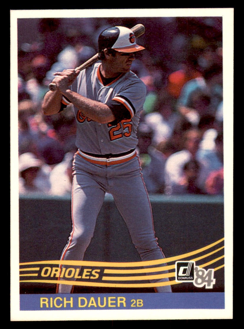 Donruss Baseball #251-500 1984 - TÚ ELIGES - Completa tu conjunto - Imagen 101 de 251