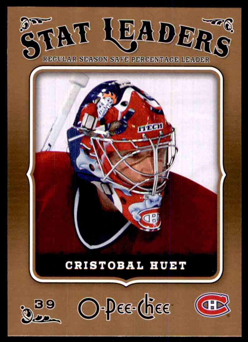 2006-07 O-Pee-Chee Cristobal Huet #610