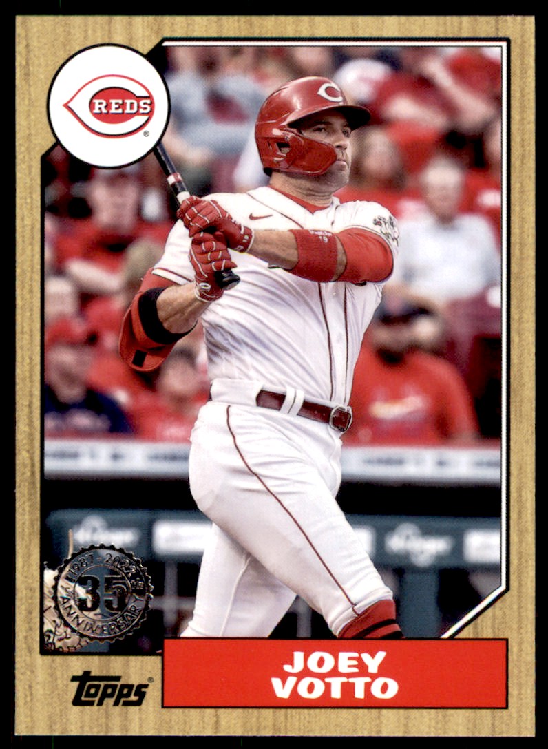 tottotottoto ページ Joey Votto 2022 Topps 1987 35th Anniversary Series 1 Insert #T87