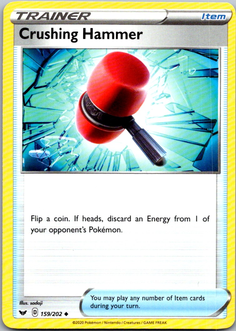 2020 Sword & Shield Series Sword & Shield Crushing Hammer 159 on Kronozio