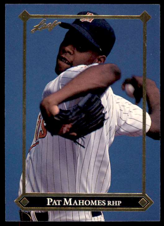 1992 Leaf Gold Rookies Pat Mahomes #BC-17