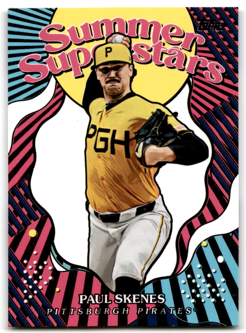 2025 Topps Series Two Summer Superstars Paul Skenes