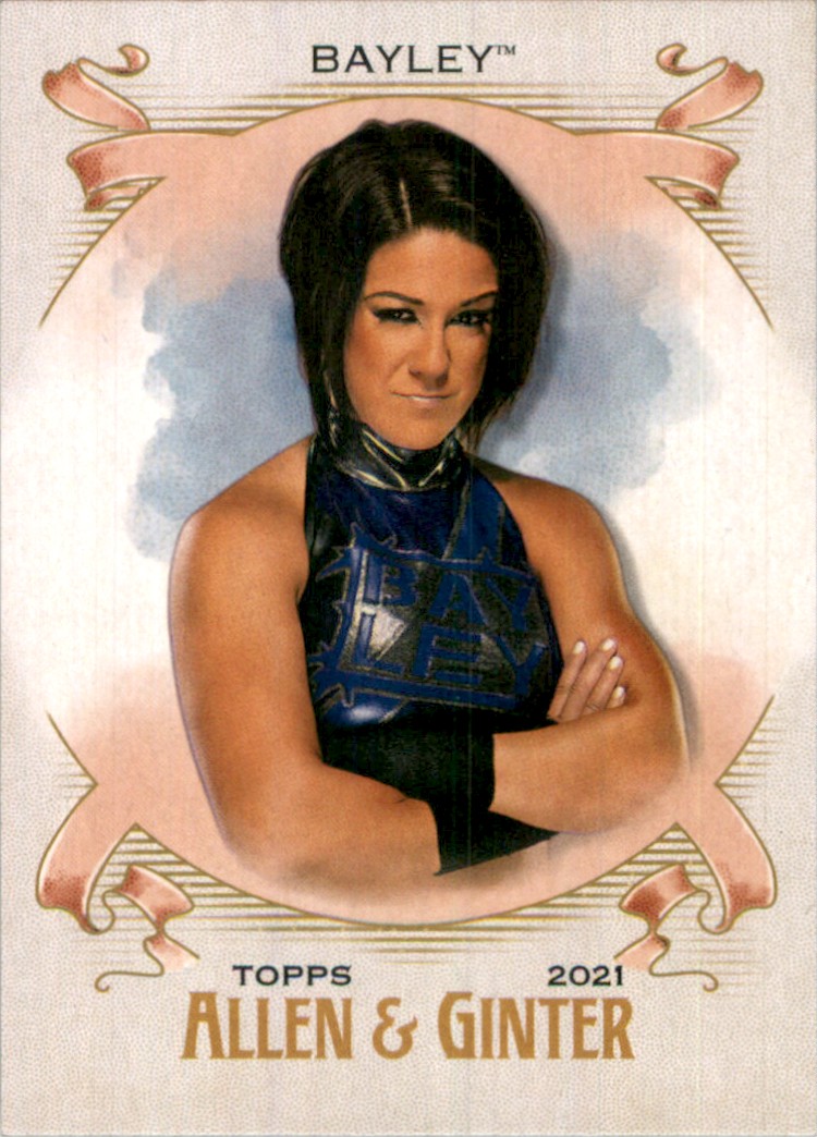 2021 Topps Heritage WWE Allen and Ginter Bayley #4