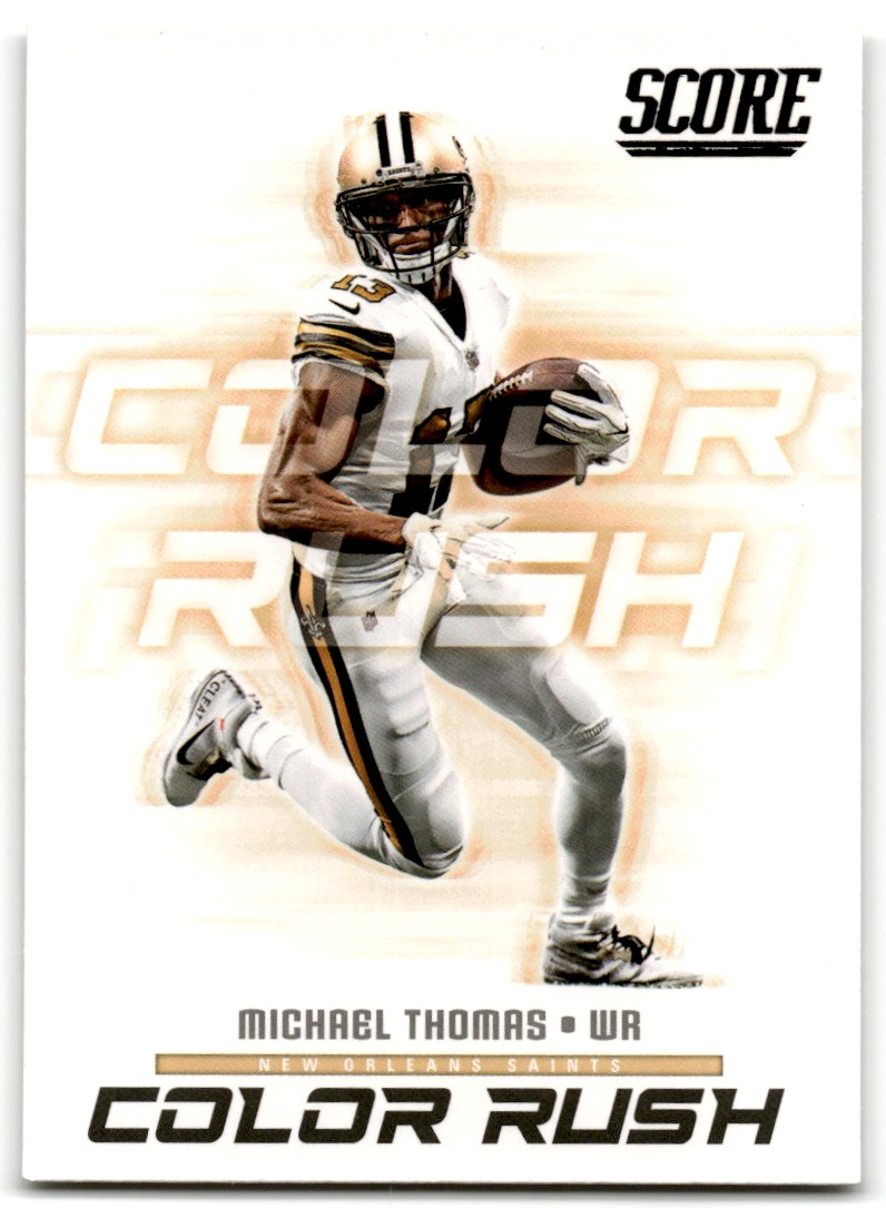 Nfl New Orleans Saints Color Rush 2018 Score Color Rush Michael