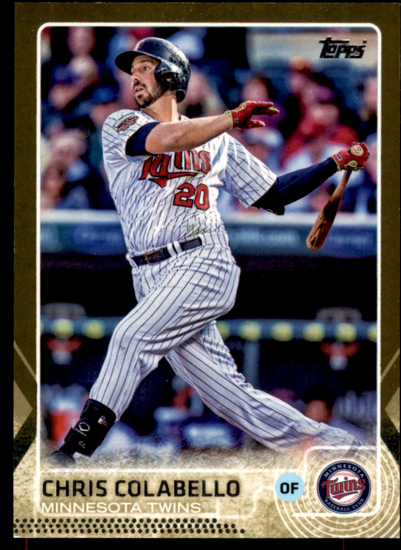 2015 Topps Gold Chris Colabello #41 card front image