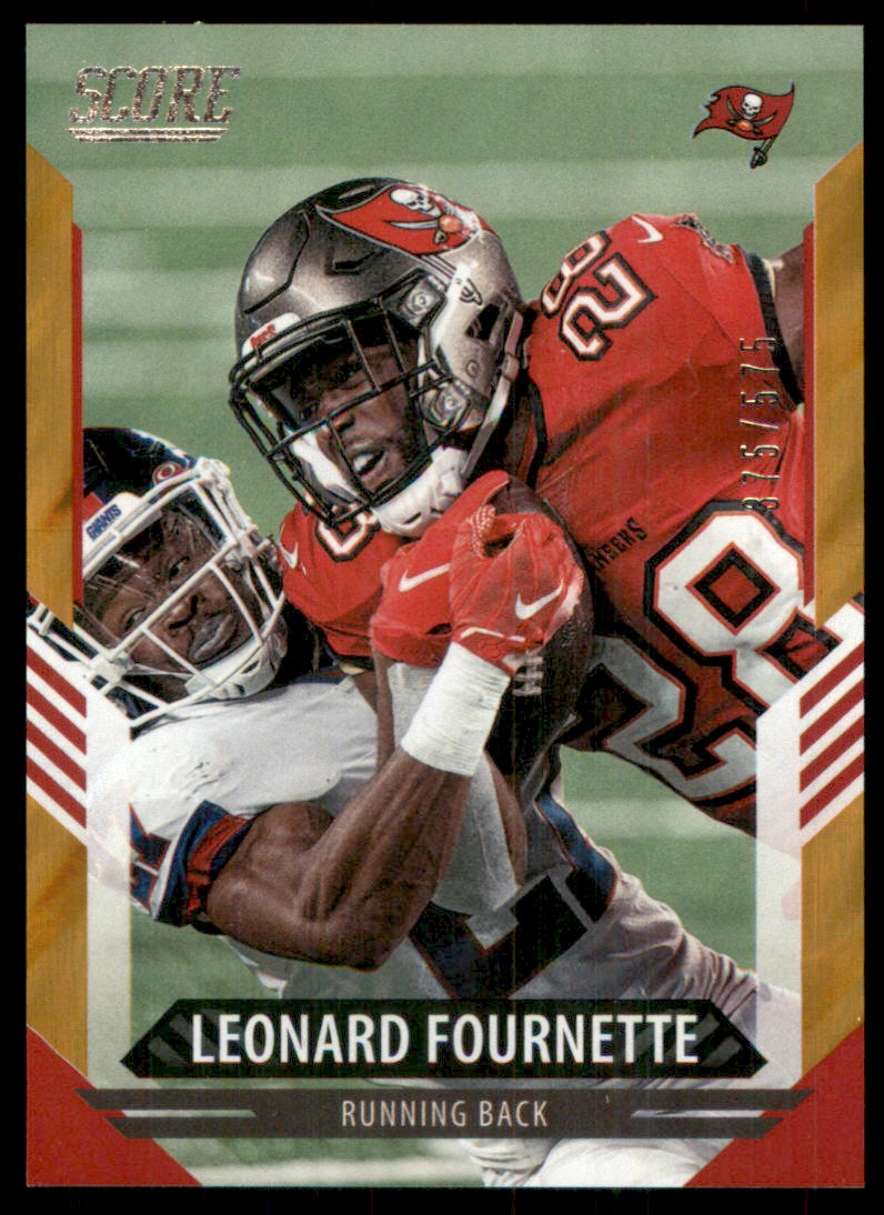 2021 Score Lava Leonard Fournette #13 card front image
