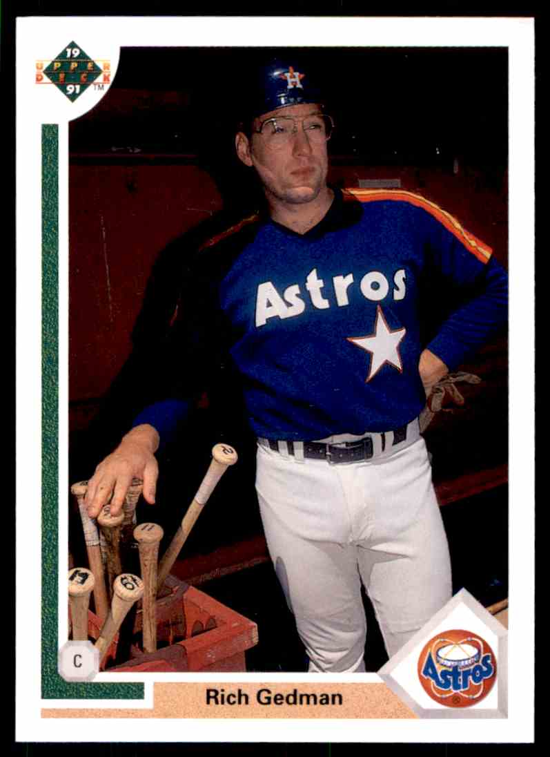 1991 Upper Deck Baseball Rich Gedman #588