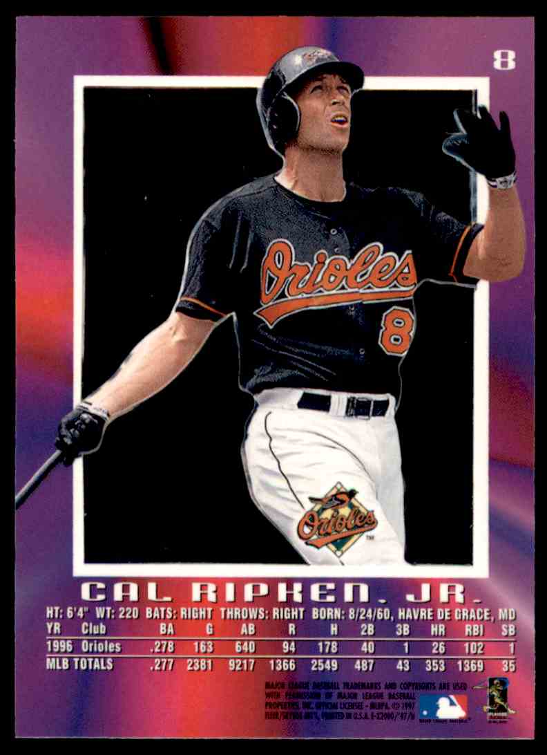 1997 starting lineup cal ripken jr