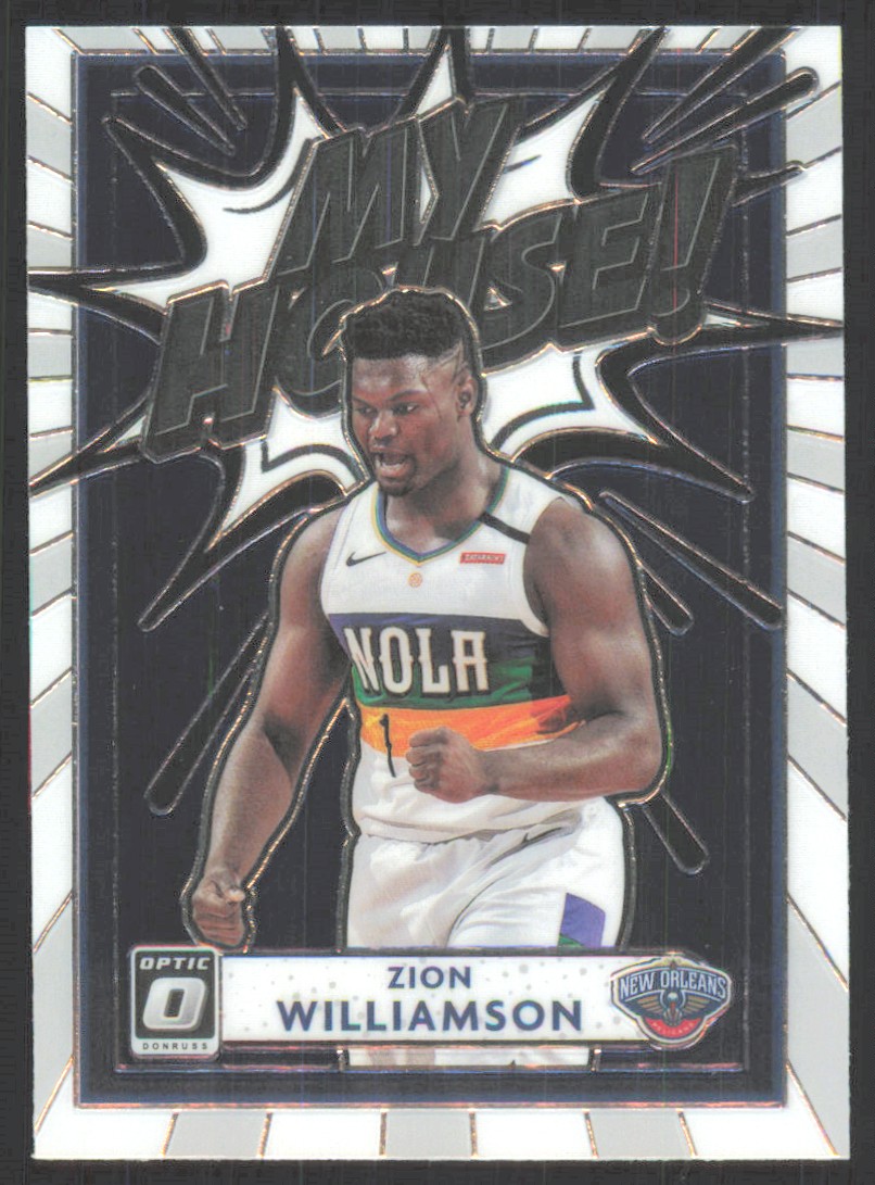 2020-21 Panini Donruss Optic My House! Zion Williamson Pelicans