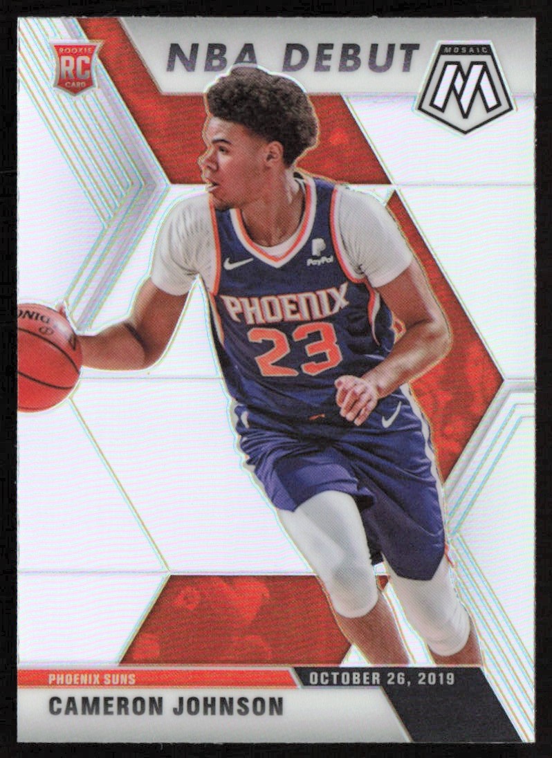 2019-20 Panini Mosaic Silver Prizm #265 Cameron Johnson Rookie