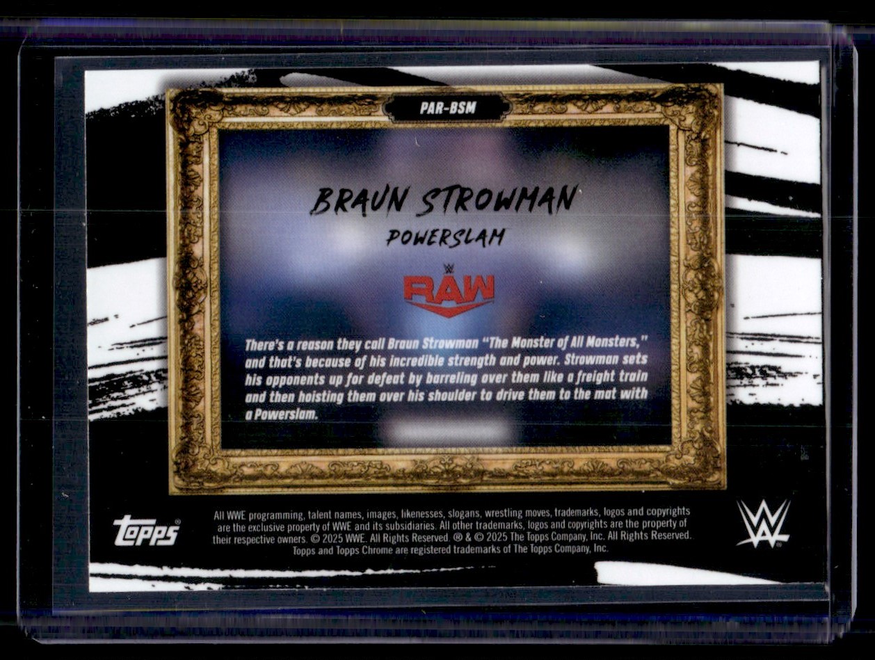 2025 Topps Chrome WWE Paradigm Aqua Geometric Refractor